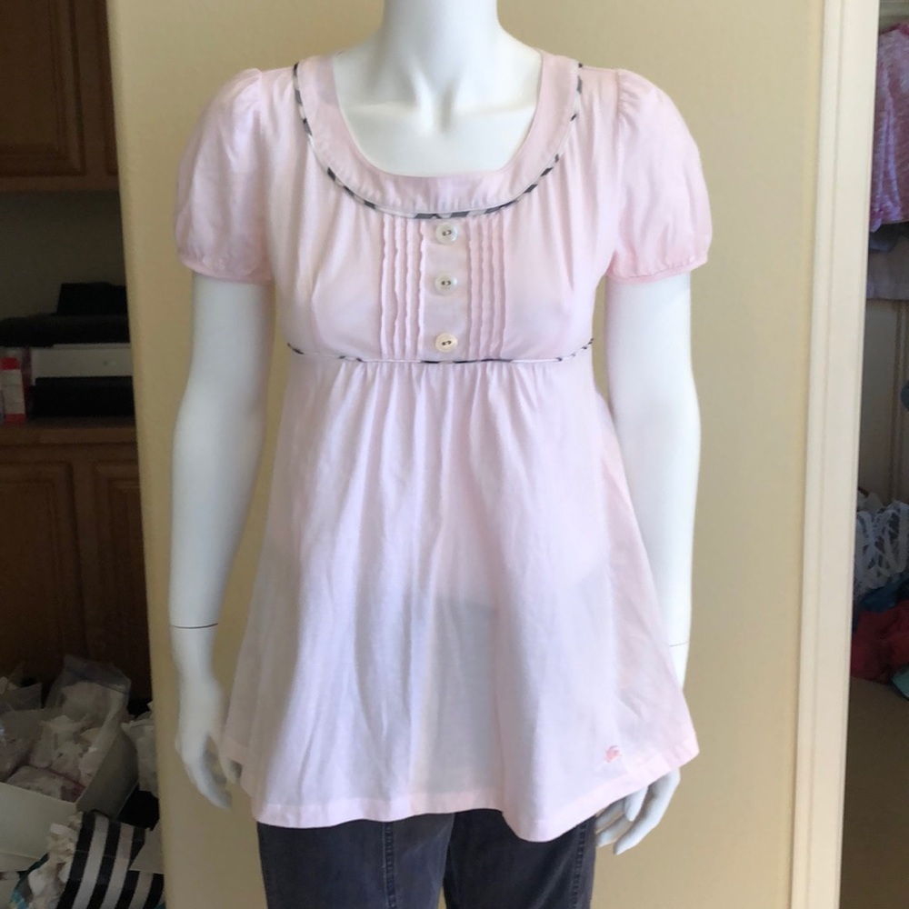 burberry pink top
